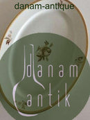 Royal Copenhagen Ovale Schale mit brauner Rose Nr. 9008