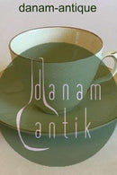 Royal Copenhagen Creme Svejfet med Guld (Stel 1235) Kaffekop og underkop No 1870