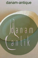 Royal Copenhagen Creme Svejfet med Guld (Stel 1235) Ovalt fad No 1555