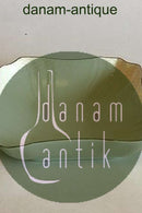 Royal Copenhagen Creme Svejfet med Guld (Stel 1235) Firkantet skål No 1522