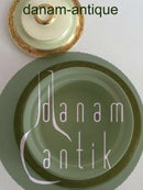 Royal Copenhagen Dagmar Marmeladenschüssel mit Deckel auf Untertasse Nr. 9733