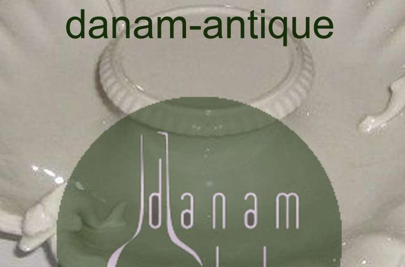 Bing Grondahl 1853-1870年的早期带海豚的服务碗