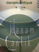 Bing & Grøndahl Blå Tone Hotel Bouillon cup, låg og underkop No 1029