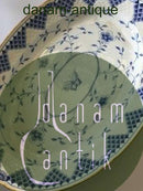 Bing & Grøndahl Dickens Sommerfugl med Guld Ovalt Serveringsfad