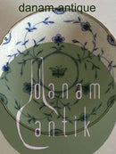 Bing & Grøndahl Sommerfugl med Guld Kageskål på Lav Fod