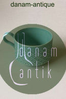 Bing & Grøndahl/Kronjyden Stentøj Mint Grøn Cordial Kaffekop