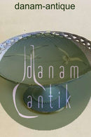 Bing & Grøndahl Måge med Guld Kageopsats med gennembrudt kant