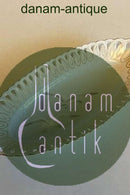 Bing & Grøndahl Måge med Guld Aflangt fad med gennembrudt kant