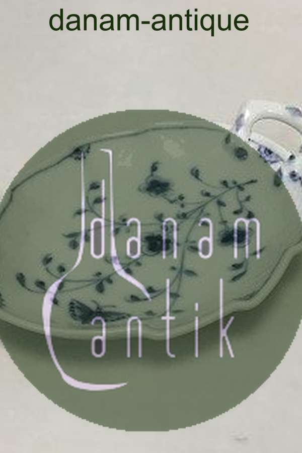 Bing og Grøndahl Sommerfugl Bladformet Kagefad, lille No.198