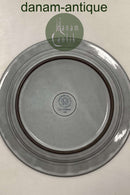 Bing og Grøndahl/Kronjyden Grå Cordial Spisetallerken No. 325