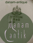 Bing & Grøndahl Rund Asiet med Lilla Blomst No 42B