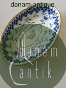 Bing & Grøndahl Dickens Sommerfugl med Guld Ovalt Serveringsfad No 38