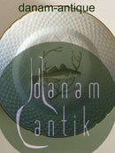 Sjælden Bing & Grøndahl Måge med Guld Fiske Middagstallerken No 25 Torsk