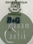 Bing & Grøndahl Sidetallerken med Lilla Blomst