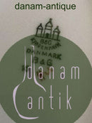 Bing & Grøndahl Ovalt Serveringsfad med Lilla Blomst