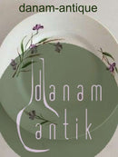 Bing & Grøndahl Frokost Tallerken med Lilla Blomst