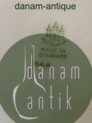 Bing & Grøndahl Wagner Skål No 44A. Vinrød og Guld Bord.