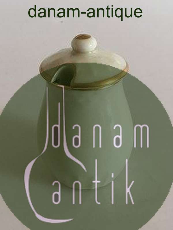 Bing & Grøndahl Aakjær Sennepskrukke med Låg No 52C