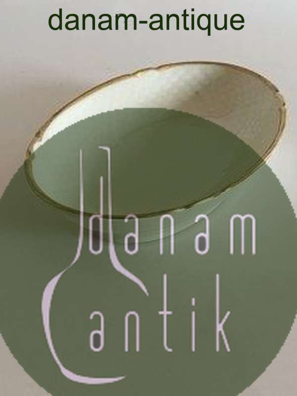 Bing & Grøndahl Aakjær Ovalt Kagefad No 38