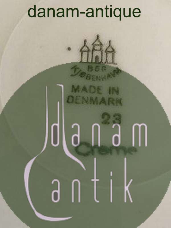 Bing & Grøndahl Aakjær Dyb Tallerken No 23