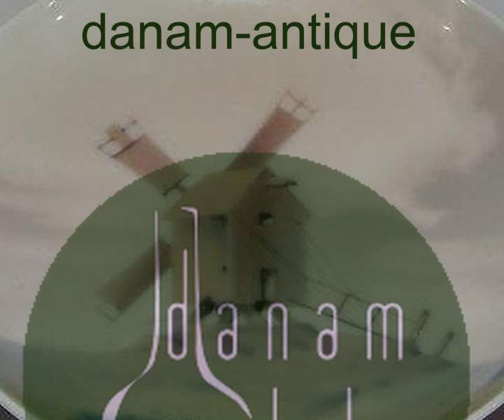 Bing & Grøndahl Vægtallerken med vindmølle No 4218/357-13