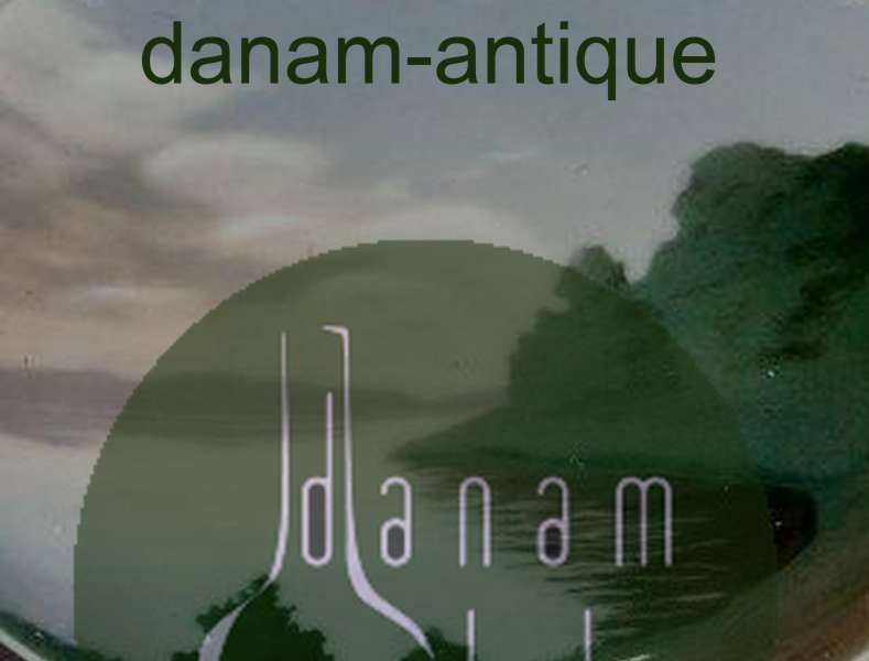 Bing & Grøndahl Vægtallerken med motiv fra en sø No 3601/357-13