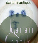 Bing & Grøndahl Art Nouveau Menu Kortholder med en snegl