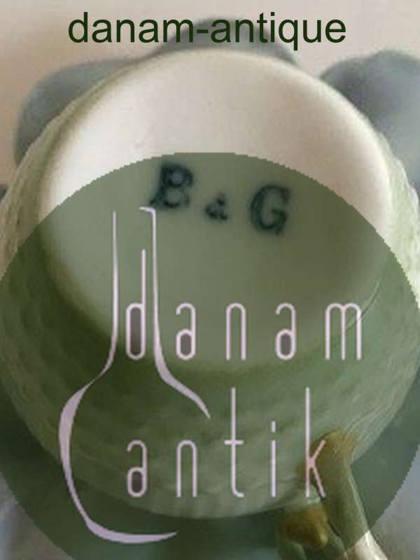 Bing & Grøndahl Art Nouveau Kop med åkande designet af Pietro Krohn