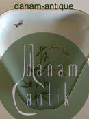 Bing & Grøndahl Art Nouveau trekantet skål med summerfugl