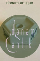 Bing & Grøndahl Sekskantet lysestage/Kertestage med grangren