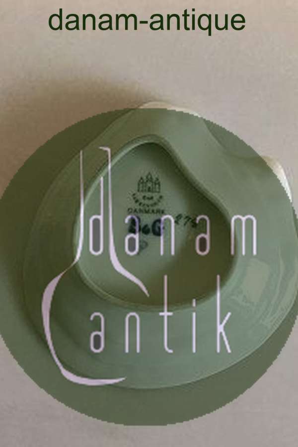 Bing & Grøndahl Art Nouveau Lille Østersformet assiet No 278 PMN