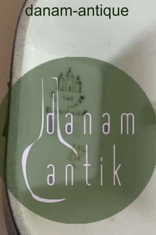 Bing & Grøndahl Art Nouveau Askebæger med tændstikholder No 246/219 PMN