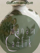 Bing & Grøndahl Art nouveau Unika vase af Emma Krogsbøll med sølv indlæg