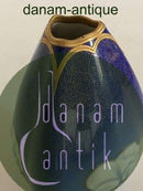 ビング＆グロンダール アールヌーヴォー金彩浮彫り花瓶 No 1085/74