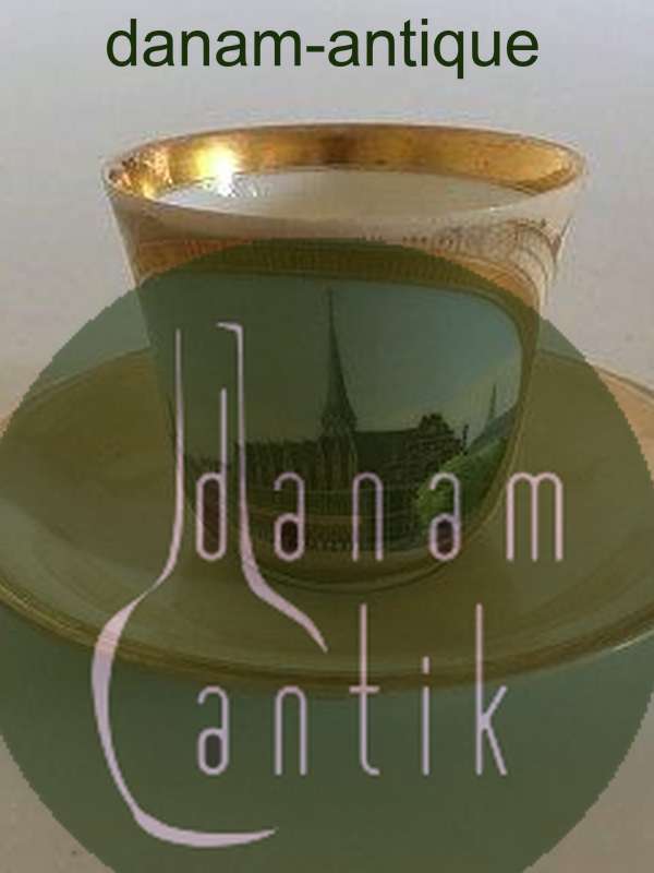 Bing & Grondahl Frühe Tasse mit Motiv von Børsen&