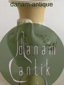 Bing & Grøndahl Tidlig vase med overglasur dekoration.