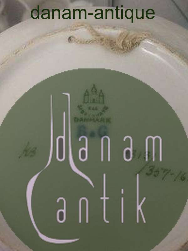 ビング＆グロンダール アールヌーヴォーウェイトプレート（船付き）No4313/357-16