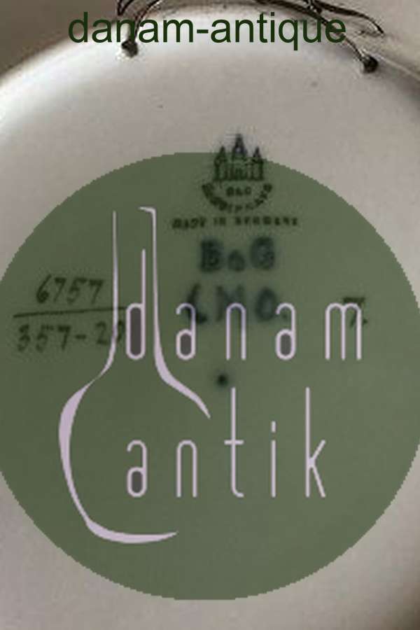 Bing Grondahl新艺术风格配重盘，带农舍编号6757/357-20