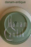 Bing & Grondahl Möwe mit Gold Speiseteller mit durchbrochenem Rand Nr. 326.5