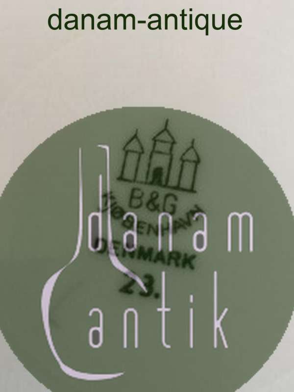 Bing og Grøndahl Måge Dyb Tallerken No 23