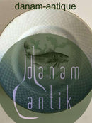 Bing & Grøndahl Måge med Guld Fiske Frokost Tallerken No 26/6 Torsk