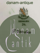 Bing & Grøndahl Måge med Guld Fiske Frokost Tallerken No 26/7 Karudse