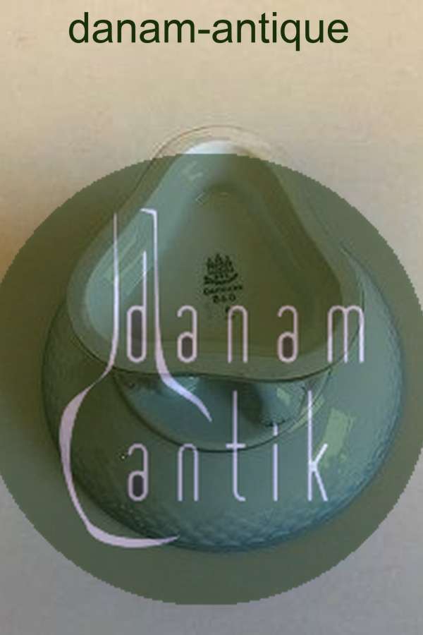 Bing & Grøndahl Måge med guld Lille delfin opsats No 6