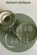 Bing Grondahl石器套装 秘鲁 一对烛台 编号501