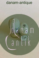 Bing & Grøndahl Saksisk Blomst, Hvid Salt -og Pebersæt