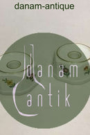 Bing & Grøndahl Saksisk Blomst Et sæt Lysestager No 504