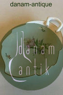 Bing & Grøndahl Saksisk Blomst, Håndmalet Bladformet Kagefad