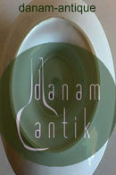 Bing og Grøndahl Sovseskål Stel med grøn dekoration med guld på form 507(Herregaard)