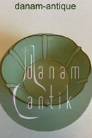 Bing & Grøndahl Lille Skål Stel med grøn dekoration med guld på form 507(Herregaard)