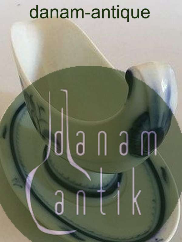 Bing & Grøndahl Jubilæumsstel / Blå Nellike Sovseskål